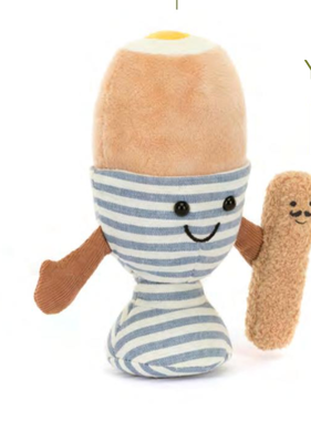 Jellycat Amuseables Eggetha Egg & Lance Soldier