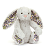 Jellycat Blossom Silver (Grey) Bunny 'Bloom' Little  BPS6BJ