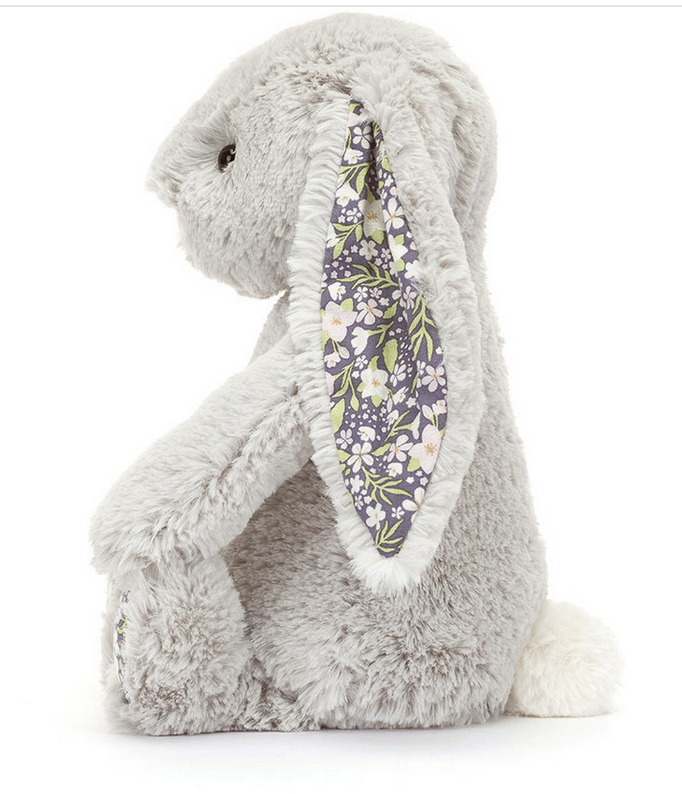 Jellycat Blossom Silver (Grey) Bunny 'Bloom' Original BPM3BJ