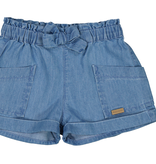 Mayoral 1227 81 Cuffed Shorts-Light Denim