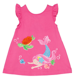 Mayoral 1927 88 Printed Dress Fuchsia
