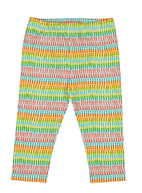 Mayoral 3703 64 Leggings Aquo Citro Zig Zag
