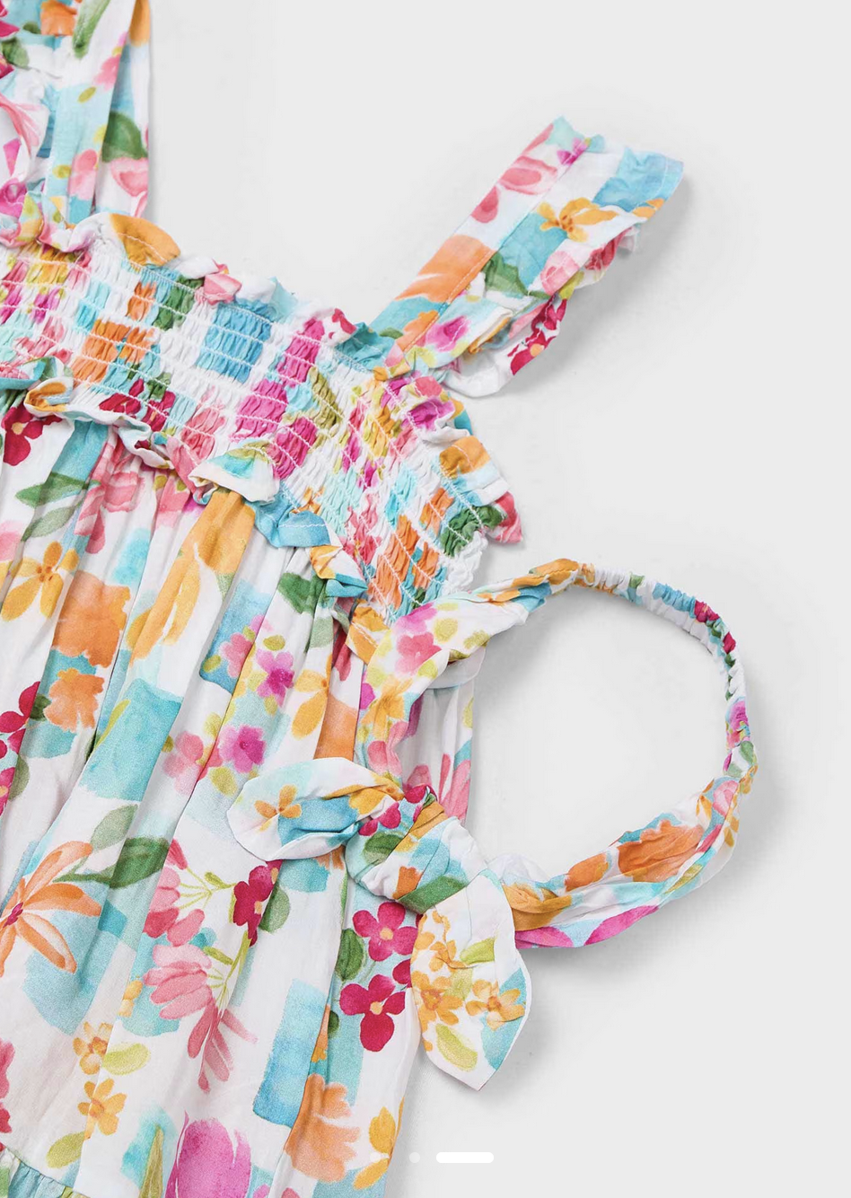 Mayoral 3939 45 Printed Dress-Agate