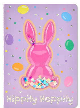 Iscream Glitter Bunny Journal 724-1057