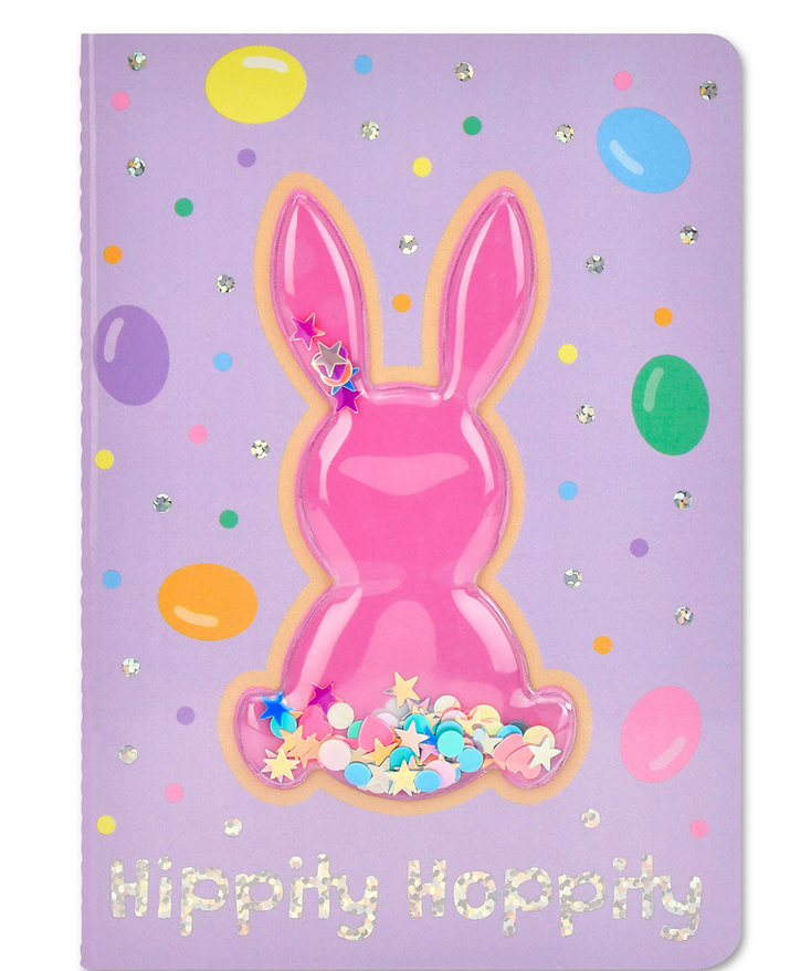 Iscream Glitter Bunny Journal 724-1057