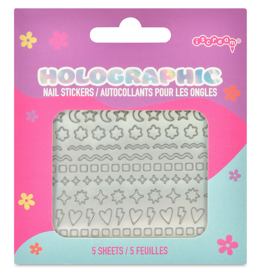 Iscream Holographic Nail Stickers 815-357