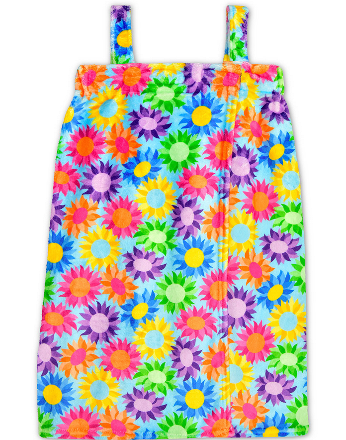 Iscream Colorful Sunflowers Spa Wrap 820-3489