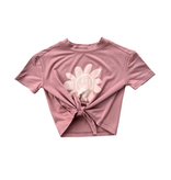 Babysprouts GIRL'S TIE FRONT SHIRT