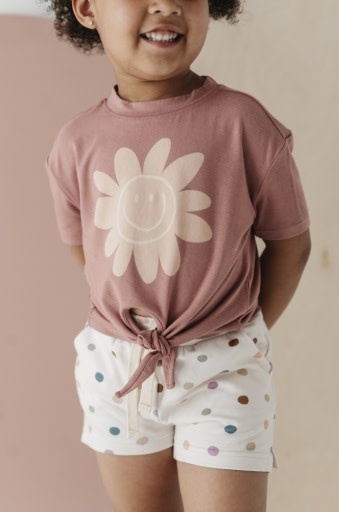 Babysprouts GIRL'S TIE FRONT SHIRT