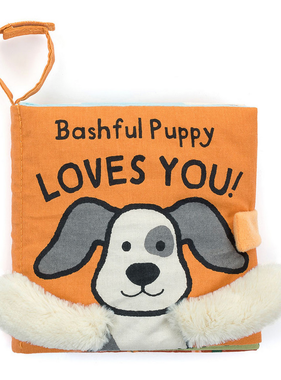 Jellycat Bashful Puppy Loves You Book BK4BPLY