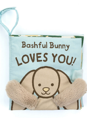 Jellycat Bashful Bunny Loves You Book BK4BBLY