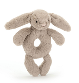 Jellycat Bashful Bunny Beige Ring Rattle BRR4B