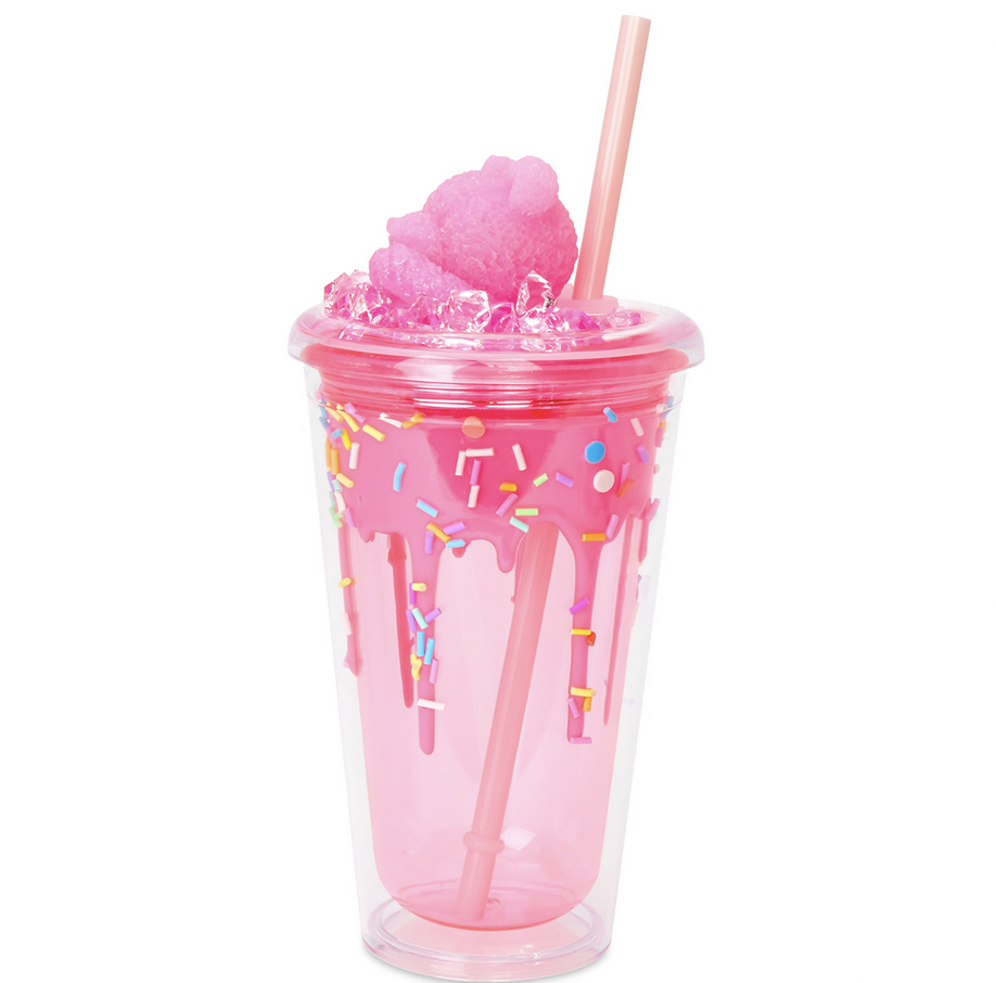 Iscream Pink Bear Sprinkles Tumbler 870-219