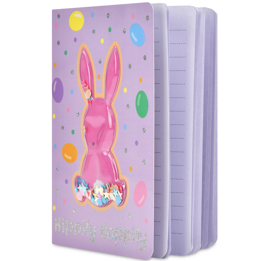 Iscream Glitter Bunny Journal 724-1057