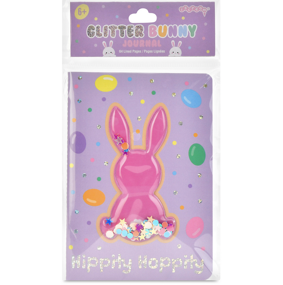 Iscream Glitter Bunny Journal 724-1057