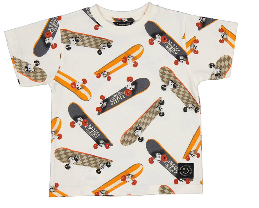 Mayoral 3038 55 Printed s/s t-shirt