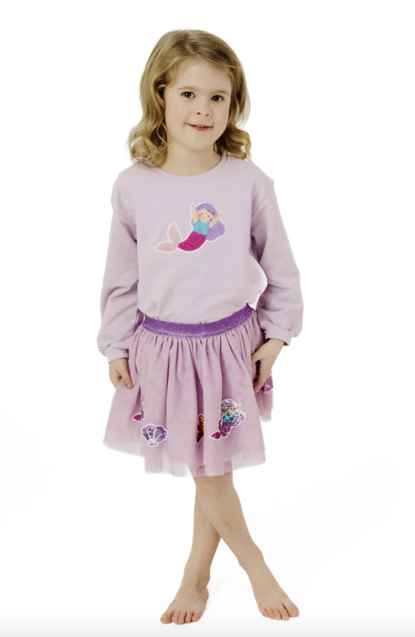 Angel Dear Mermaid  Sweatshirt 410A-S25-TUT