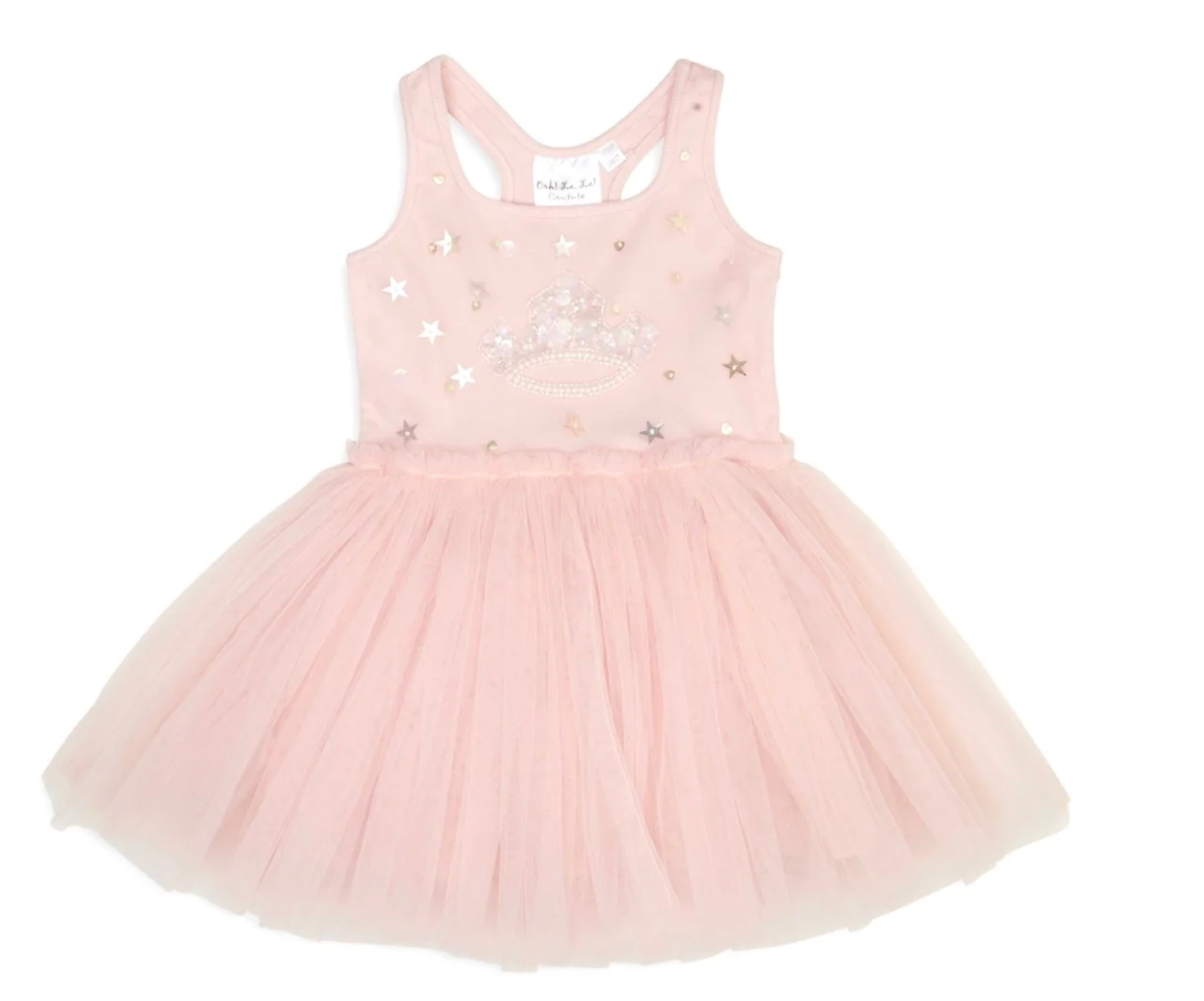 Ooh! La La! Couture HC2430 Tiara Tutu Dress-Soft Pink