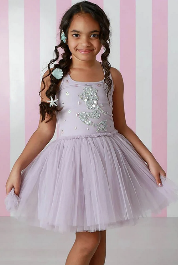 Ooh! La La! Couture HC2432 Mermaid Tutu Dress-Lilac