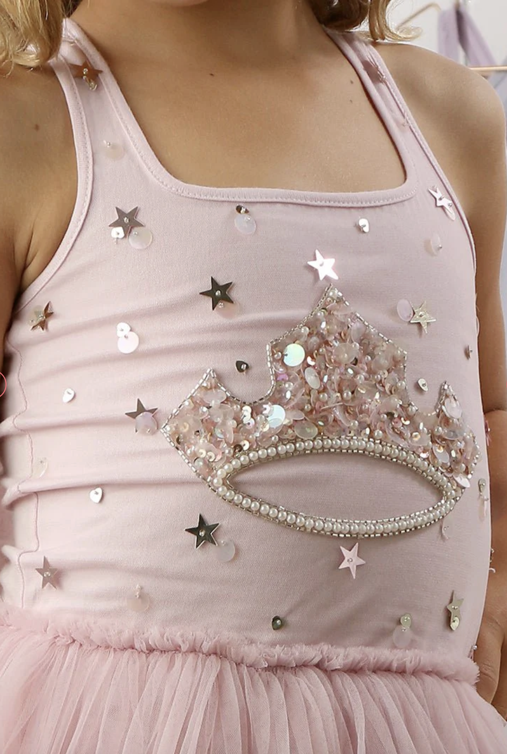 Ooh! La La! Couture HC2430 Tiara Tutu Dress-Soft Pink