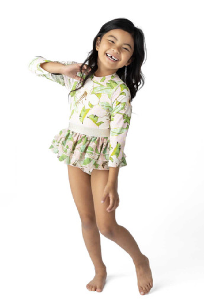 Shade Critters 1pc & tutu - ls- hibis btncl pnk