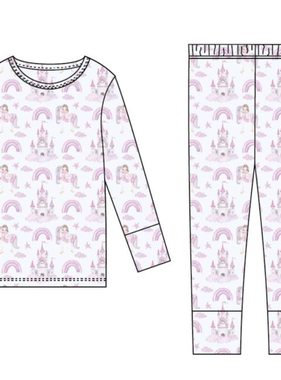 Lev Baby Vivian Lounge-Unicorns