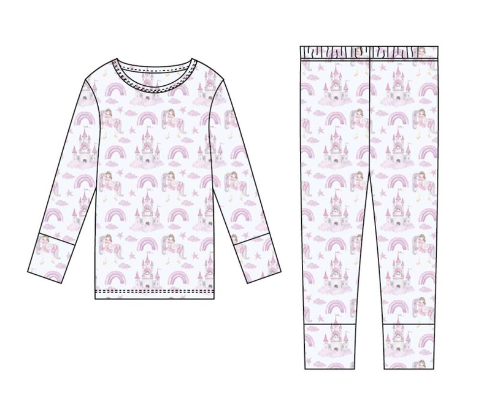 Lev Baby Vivian Lounge-Unicorns