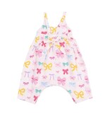 Angel Dear Colorful Bows Tie Back Romper