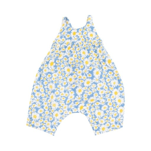 Angel Dear Shasta Daisy Tie Back Romper