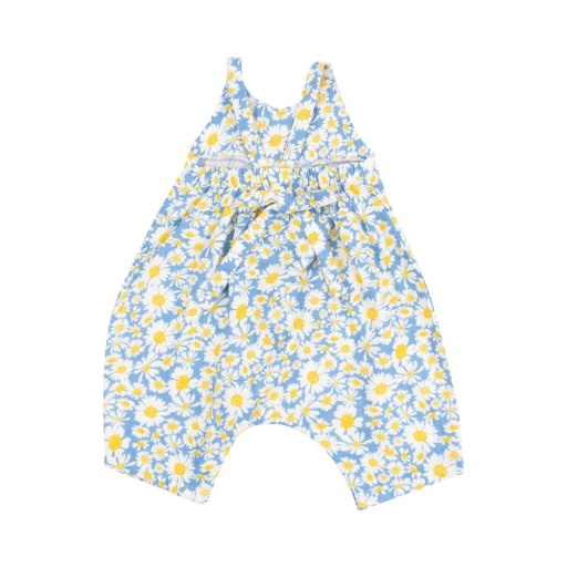 Angel Dear Shasta Daisy Tie Back Romper
