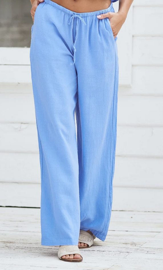 Blanco by Nature Chiara Pant Azure 47200