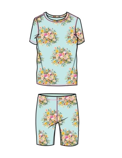 P.J. Salvage Kids PJ Set-Adrian Valencia