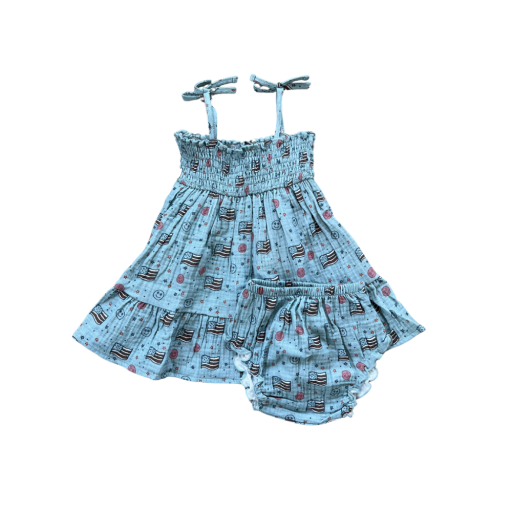 Babysprouts TIERED MINI DRESS SET