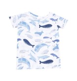 Angel Dear Blue Whales Short Lounge Wear Set