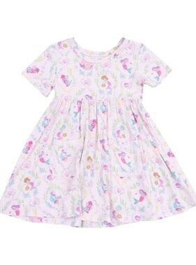 Angel Dear Mermaids S/S Twirly Dress