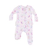 Angel Dear Mermaids 2 Way Zipper Ruffle Back Footie