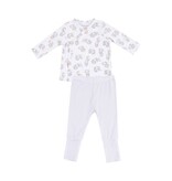 Angel Dear Vintage Elephant ABC Tmh Set With Roll Over Cuff Pant