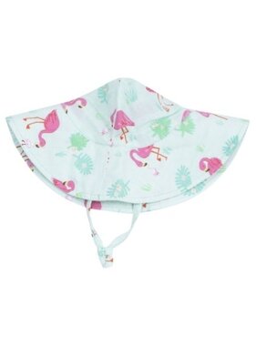 Angel Dear Flamingos Wide Brim Sunhat