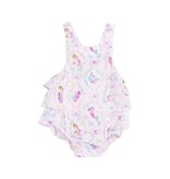 Angel Dear Mermaids Ruffle Sunsuit