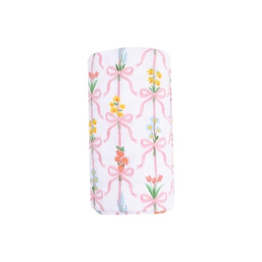 Angel Dear Ribbon Bouquets Swaddle Blanket