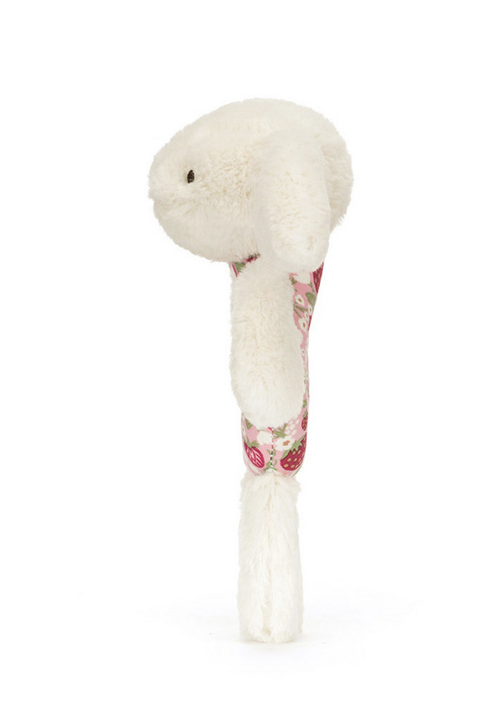 Jellycat Blossom Cream Bunny 'Berry' Ring Rattl BRR4M