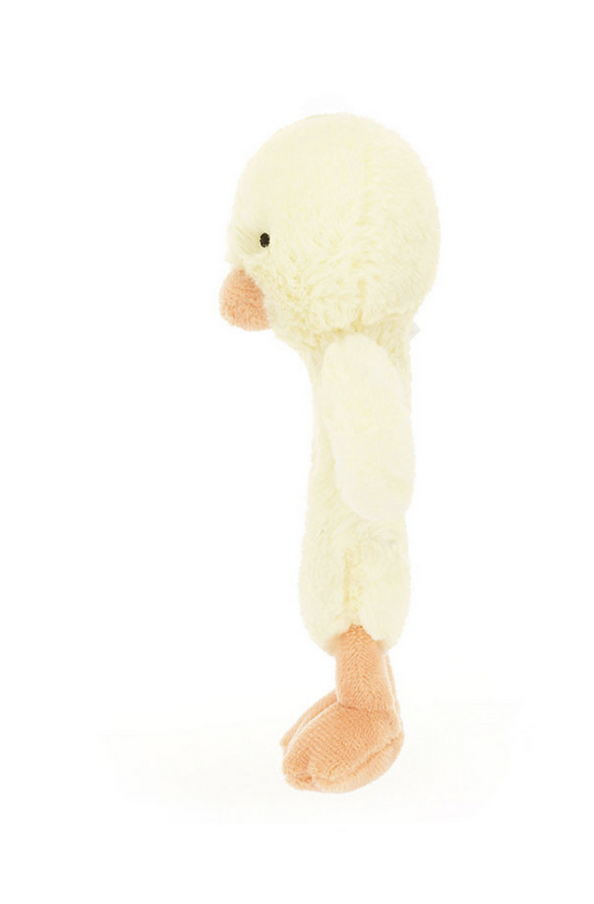 Jellycat Bashful Duckling Ring Rattle  BRR4DCK