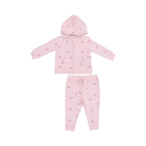 Angel Dear Bows French Terry Hoodie and Jogger