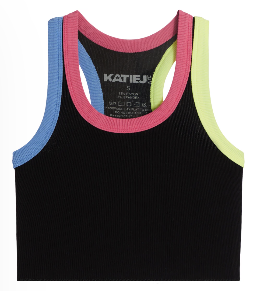 KatieJ NYC Livi Tank-Bright Multi Trim