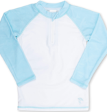 Shade Critters Water Appearing Sharks  Rash Guard Blue