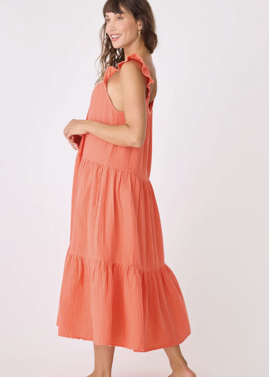Pj Salvage Guava Dress