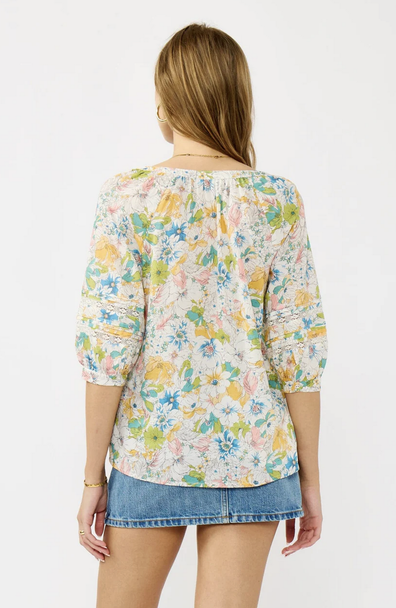 Love Stitch Morning Meadow Blouse I 15553W