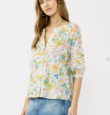 Love Stitch Morning Meadow Blouse I 15553W