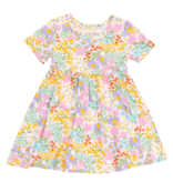 Angel Dear Amelia Floral S/S Twirly Dress
