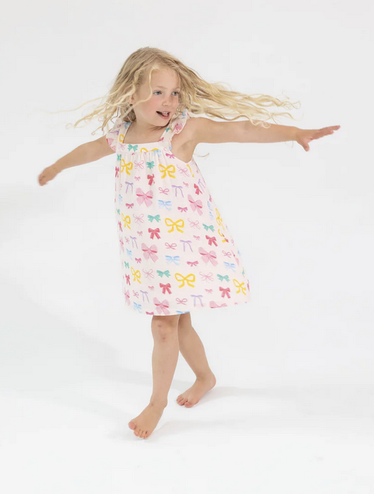 Angel Dear Colorful Bows Sundress & Diaper Cover